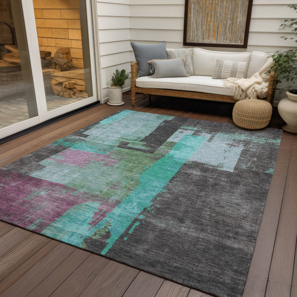 addison chantille acn1779 teal rug