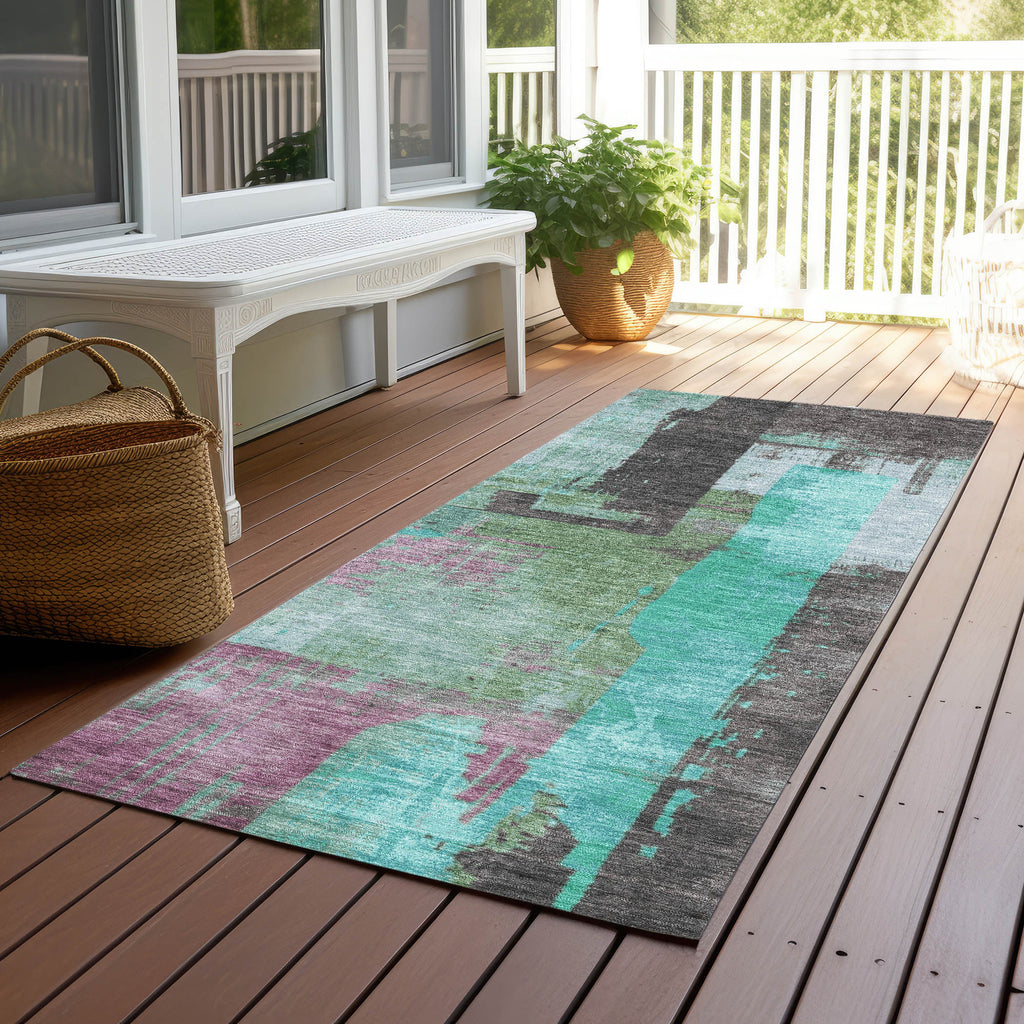 addison chantille acn1779 teal rug