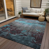 addison chantille acn1780 teal rug