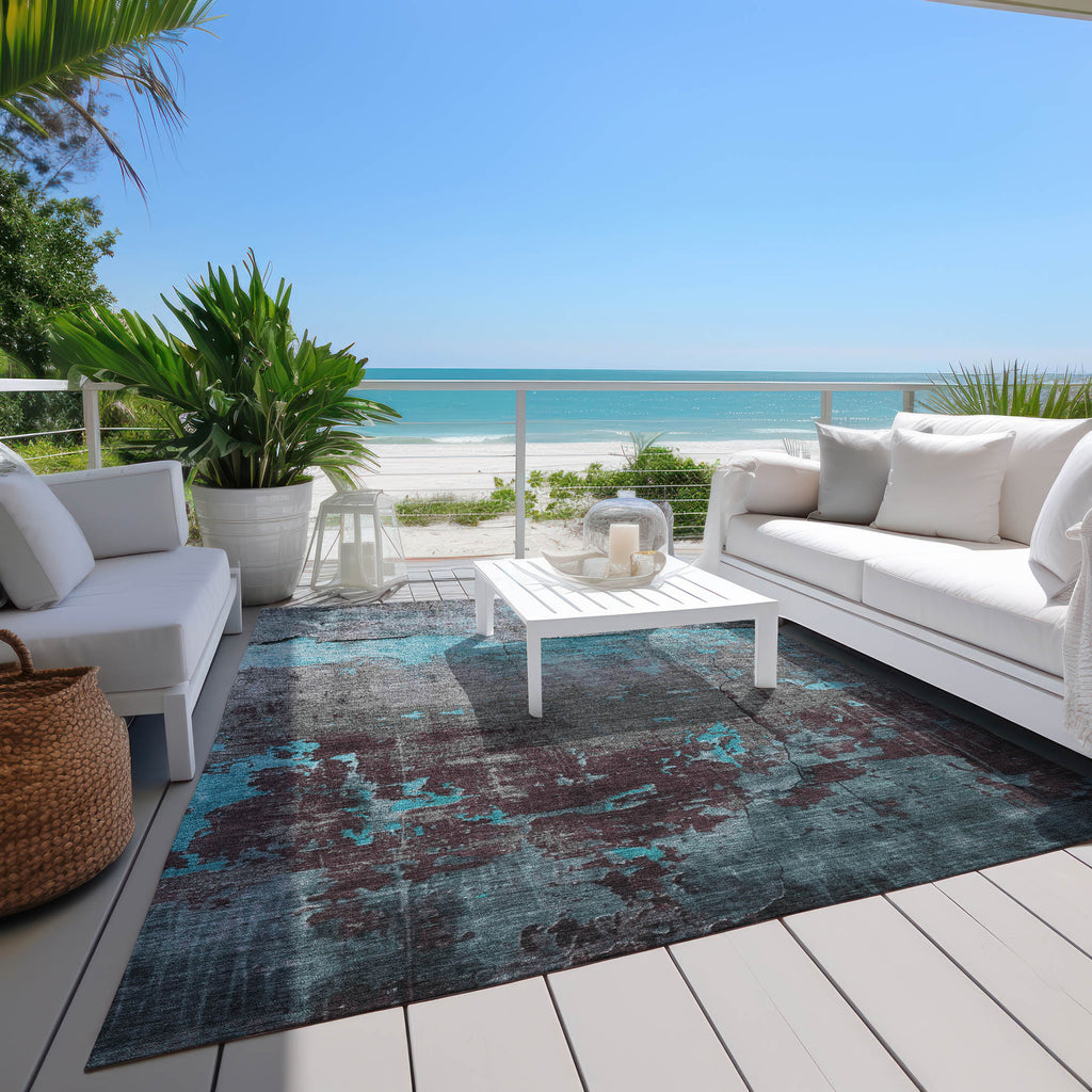 addison chantille acn1780 teal rug