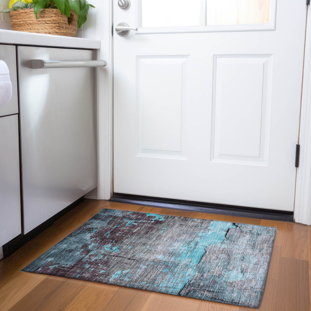 addison chantille acn1780 teal rug