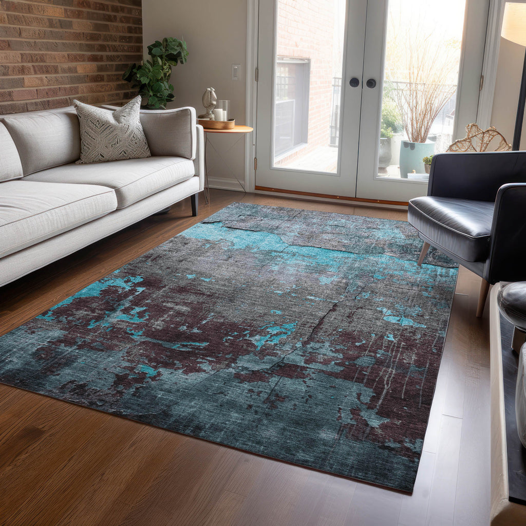 addison chantille acn1780 teal rug