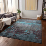 addison chantille acn1780 teal rug