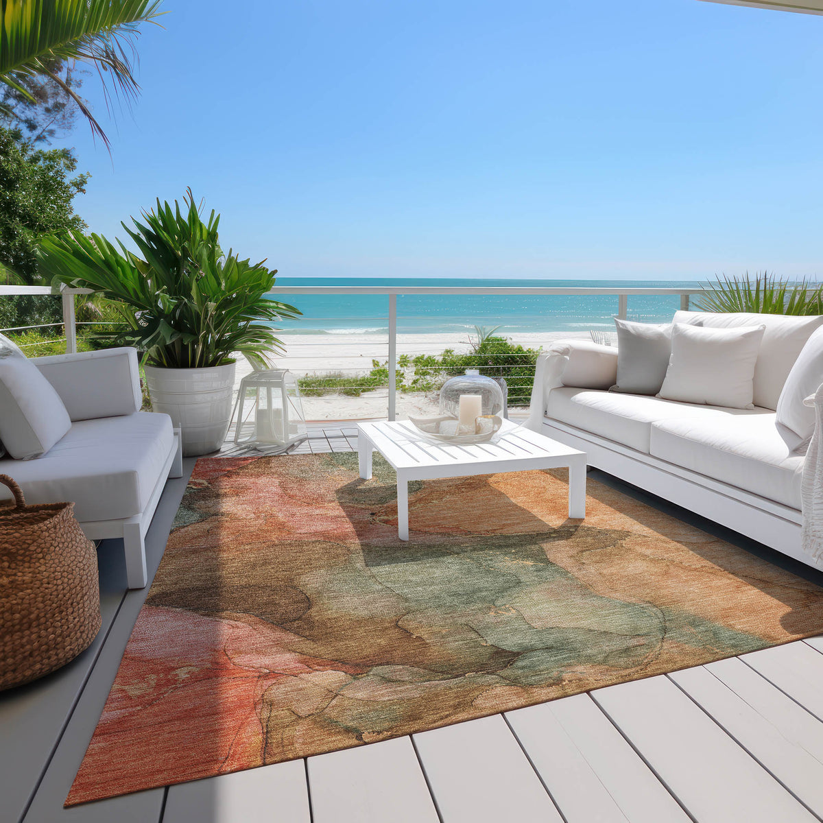 addison chantille acn1781 coral rug