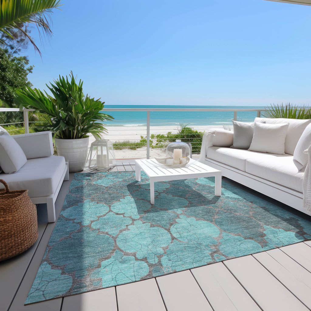 addison chantille acn1784 teal rug