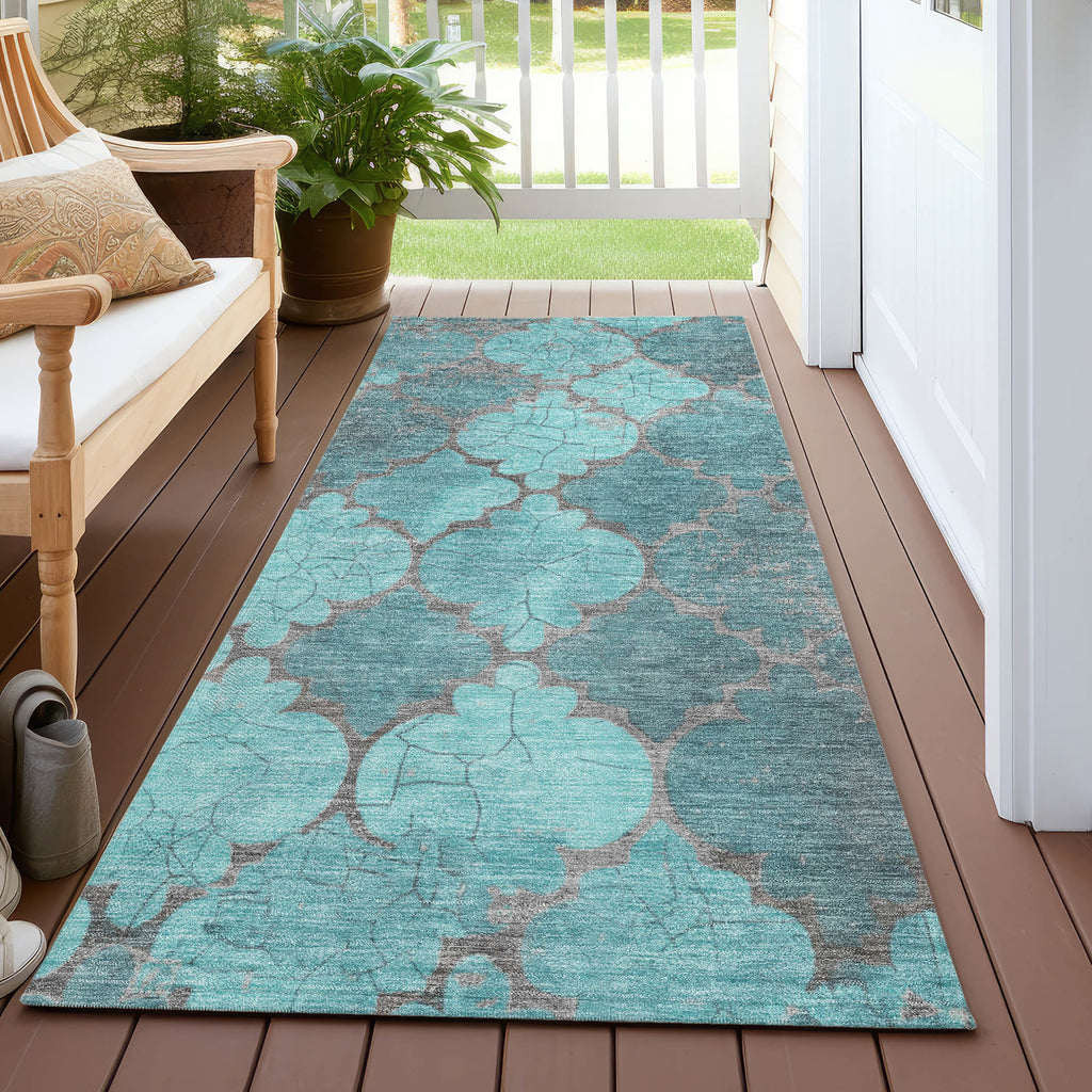 addison chantille acn1784 teal rug