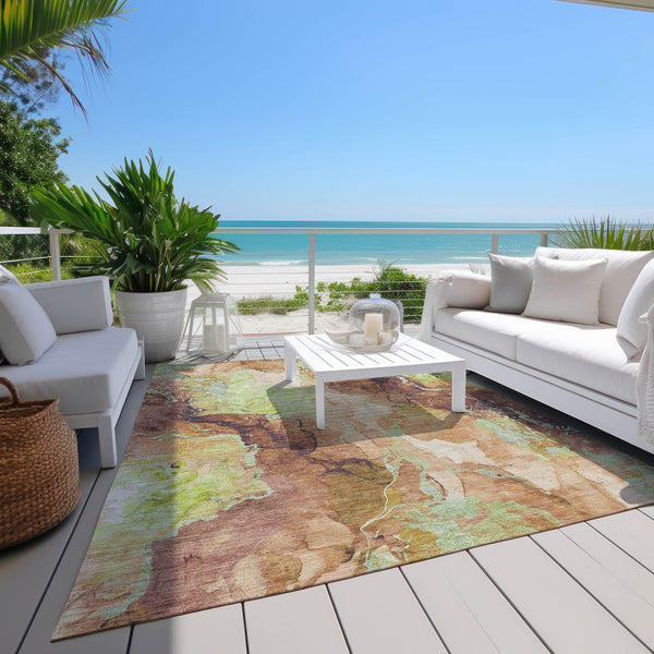 addison chantille acn1785 mocha rug