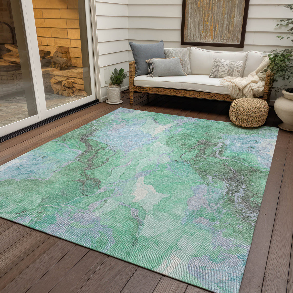 addison chantille acn1785 seafoam rug