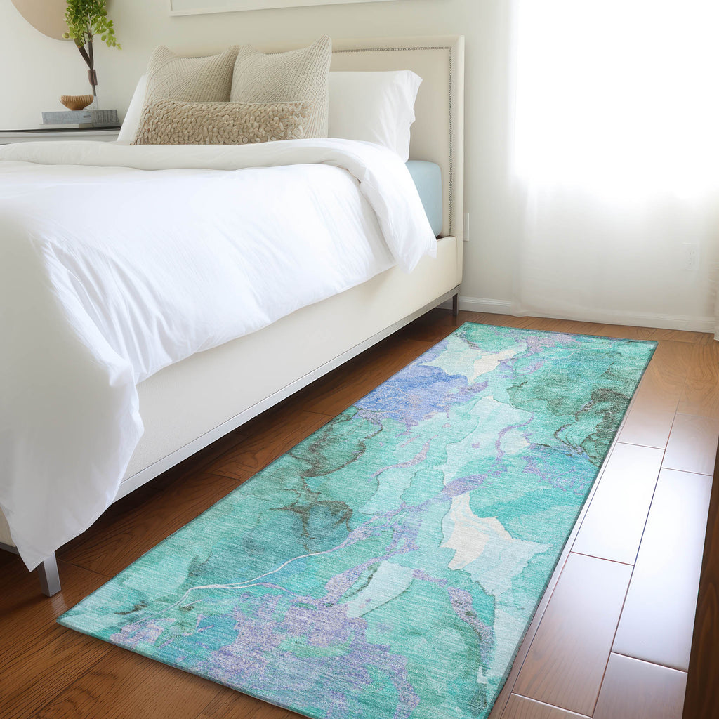 addison chantille acn1785 teal rug