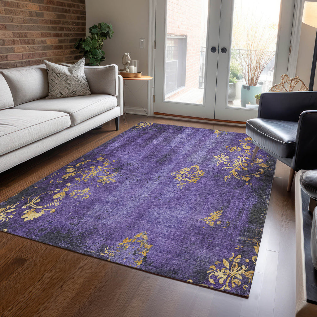 addison chantille acn1788 purple rug