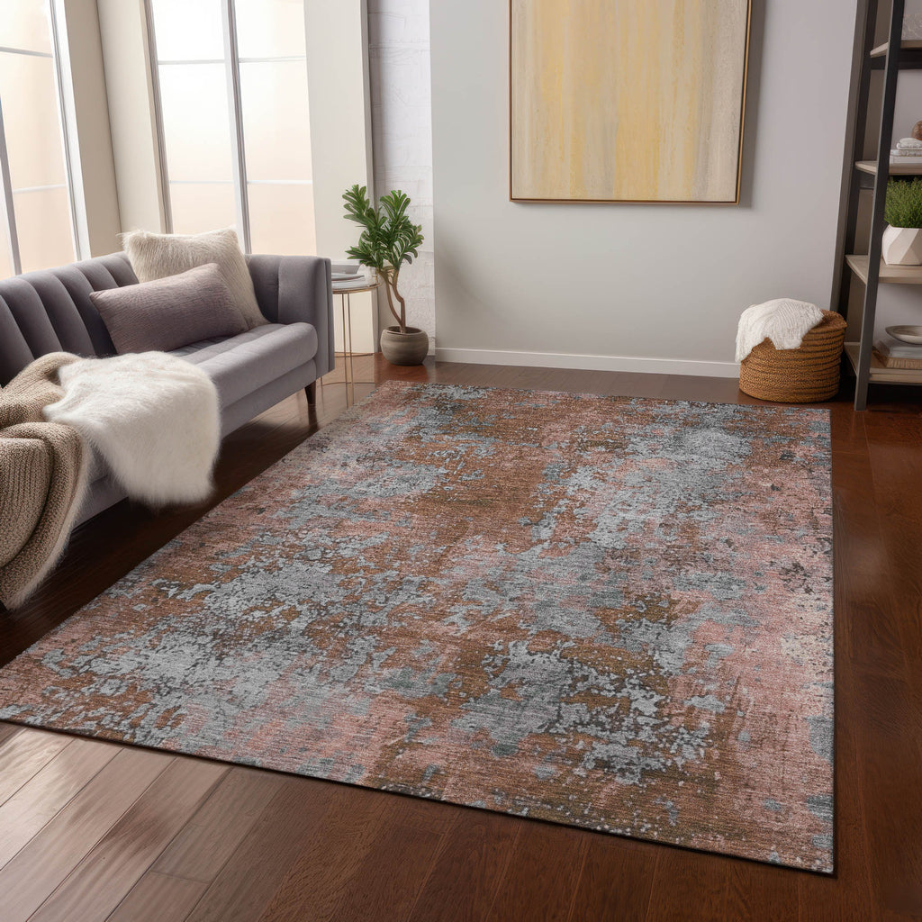 addison chantille acn1789 paprika rug