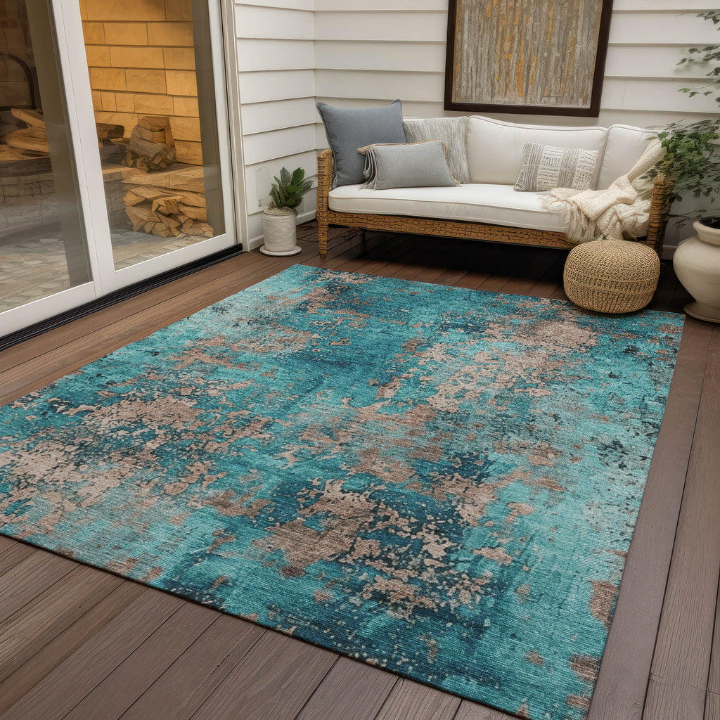 addison chantille acn1789 teal rug