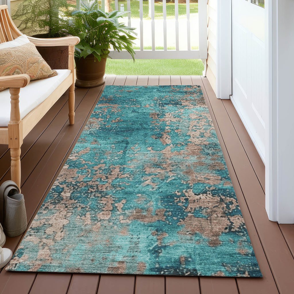 addison chantille acn1789 teal rug