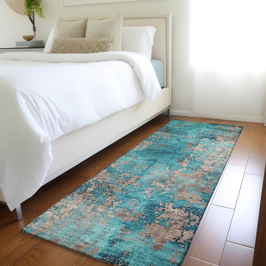 addison chantille acn1789 teal rug