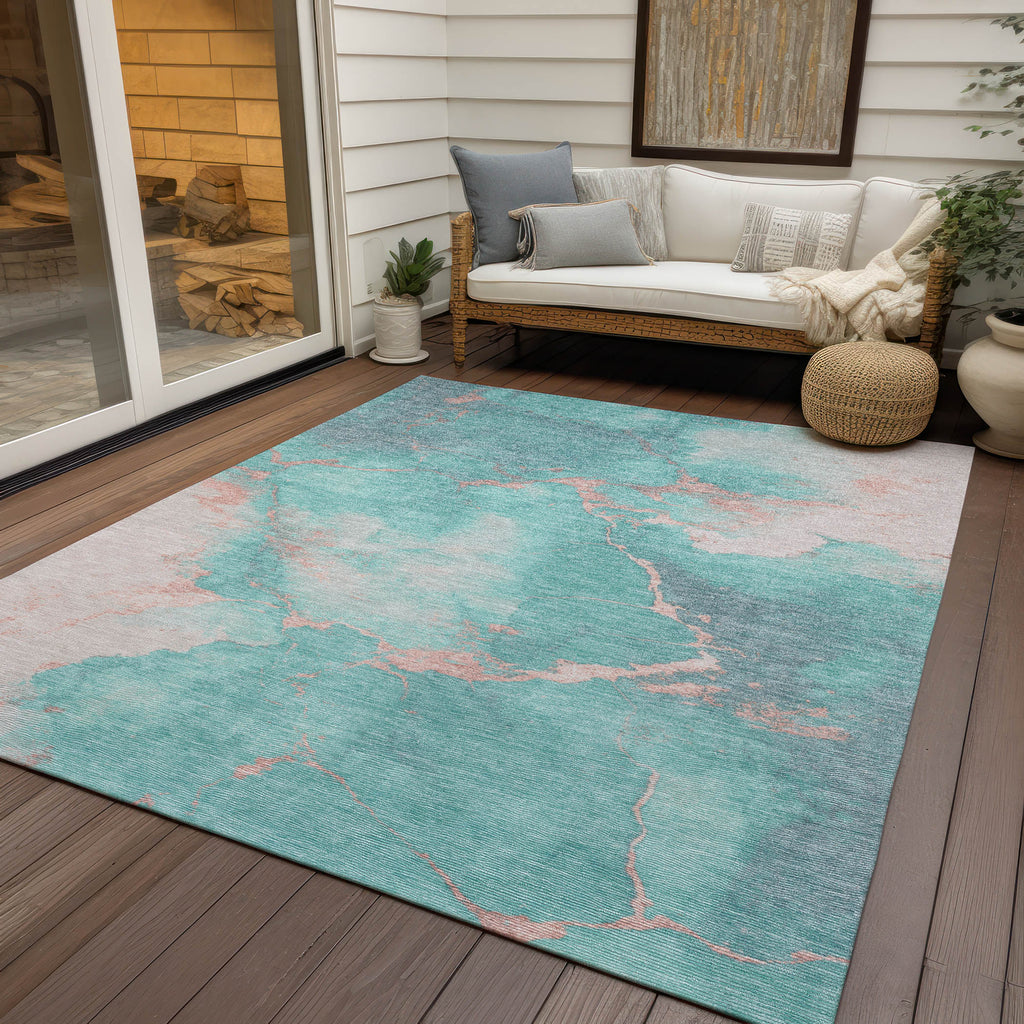 addison chantille acn1790 teal rug