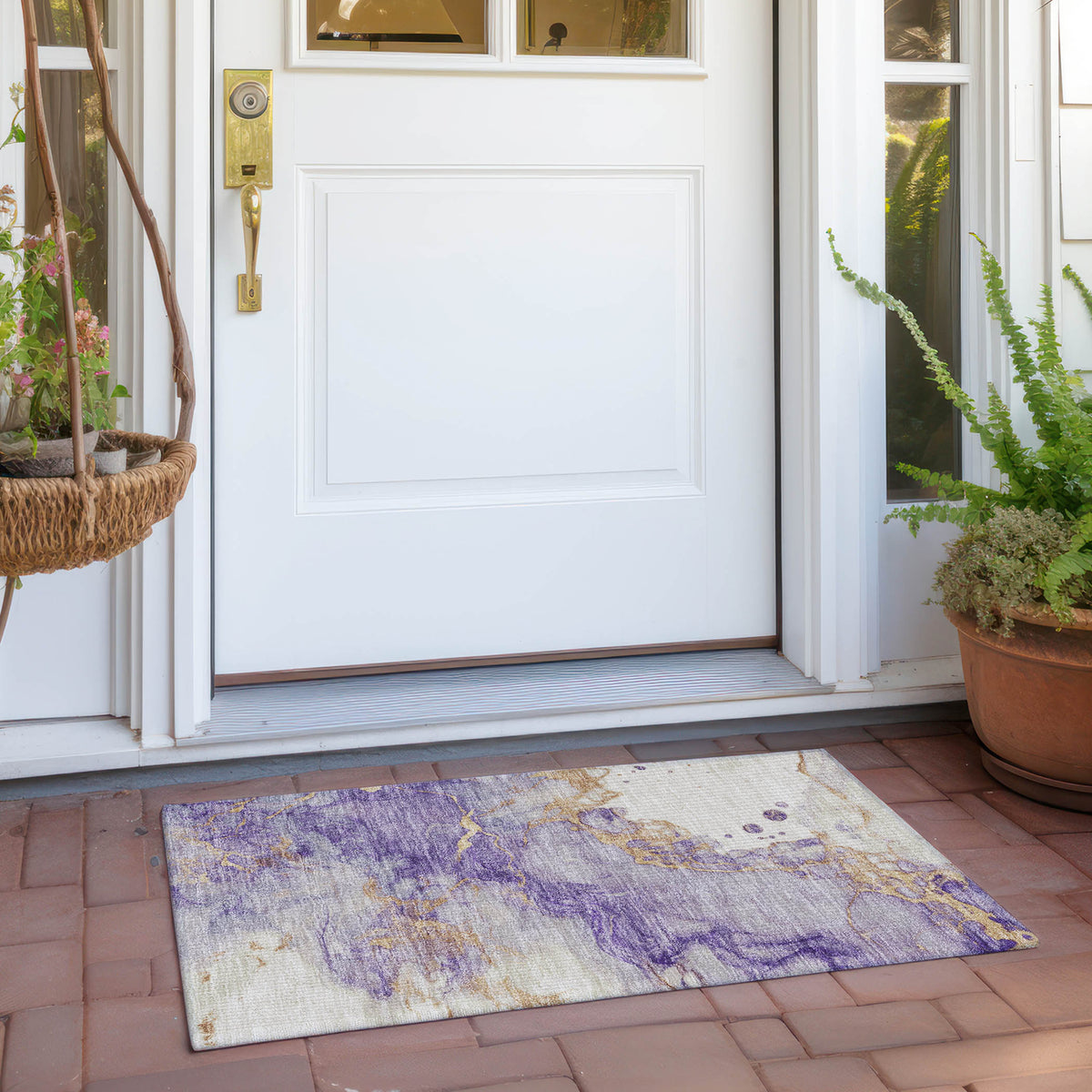 addison chantille acn1794 purple rug