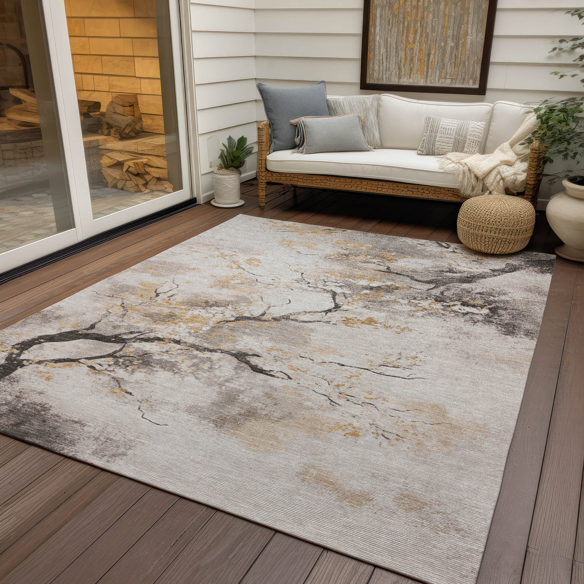 addison chantille acn1804 putty rug