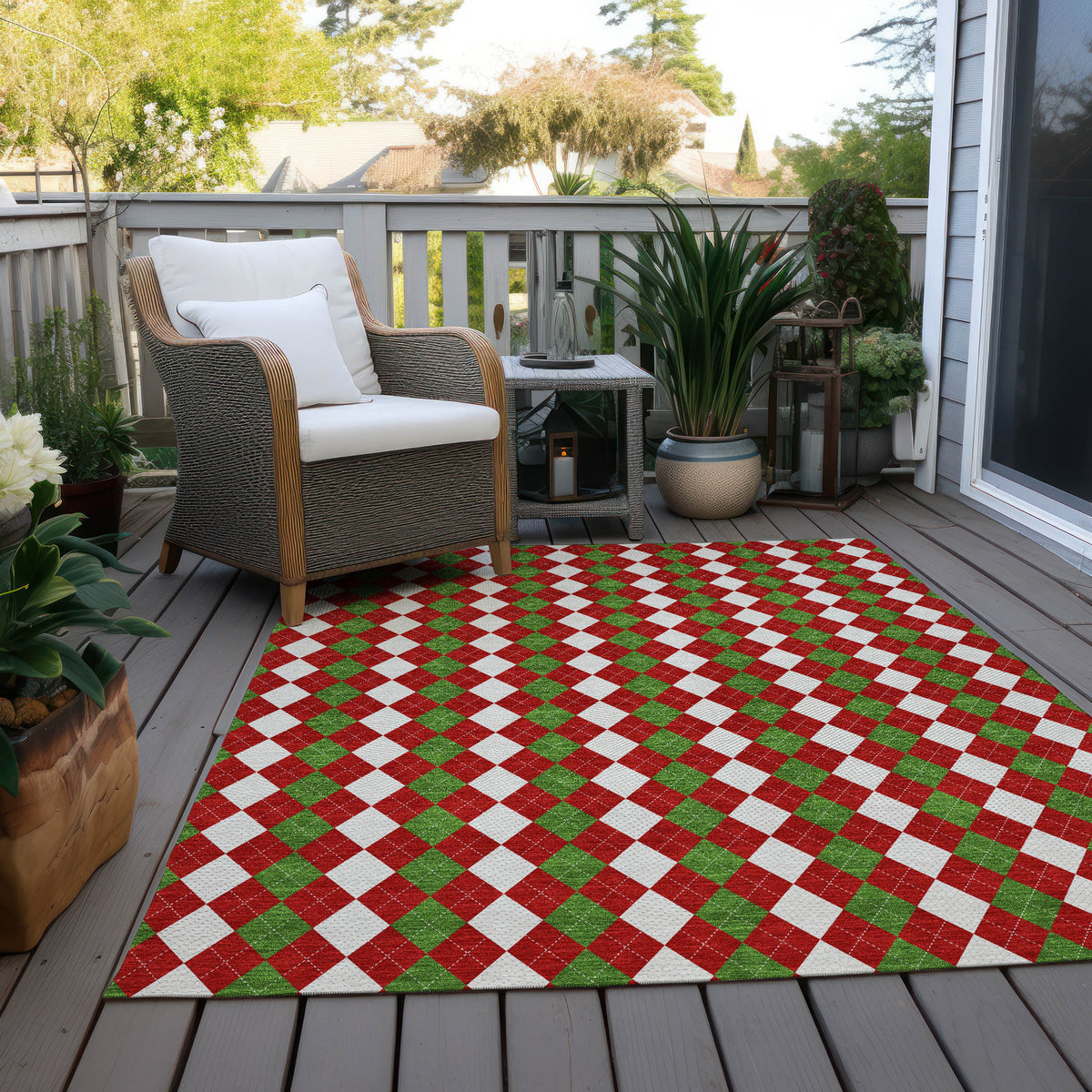 addison chantille acn1812 red rug