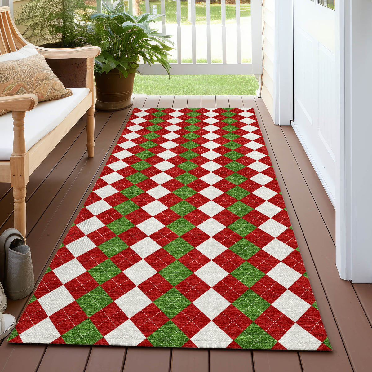 addison chantille acn1812 red rug