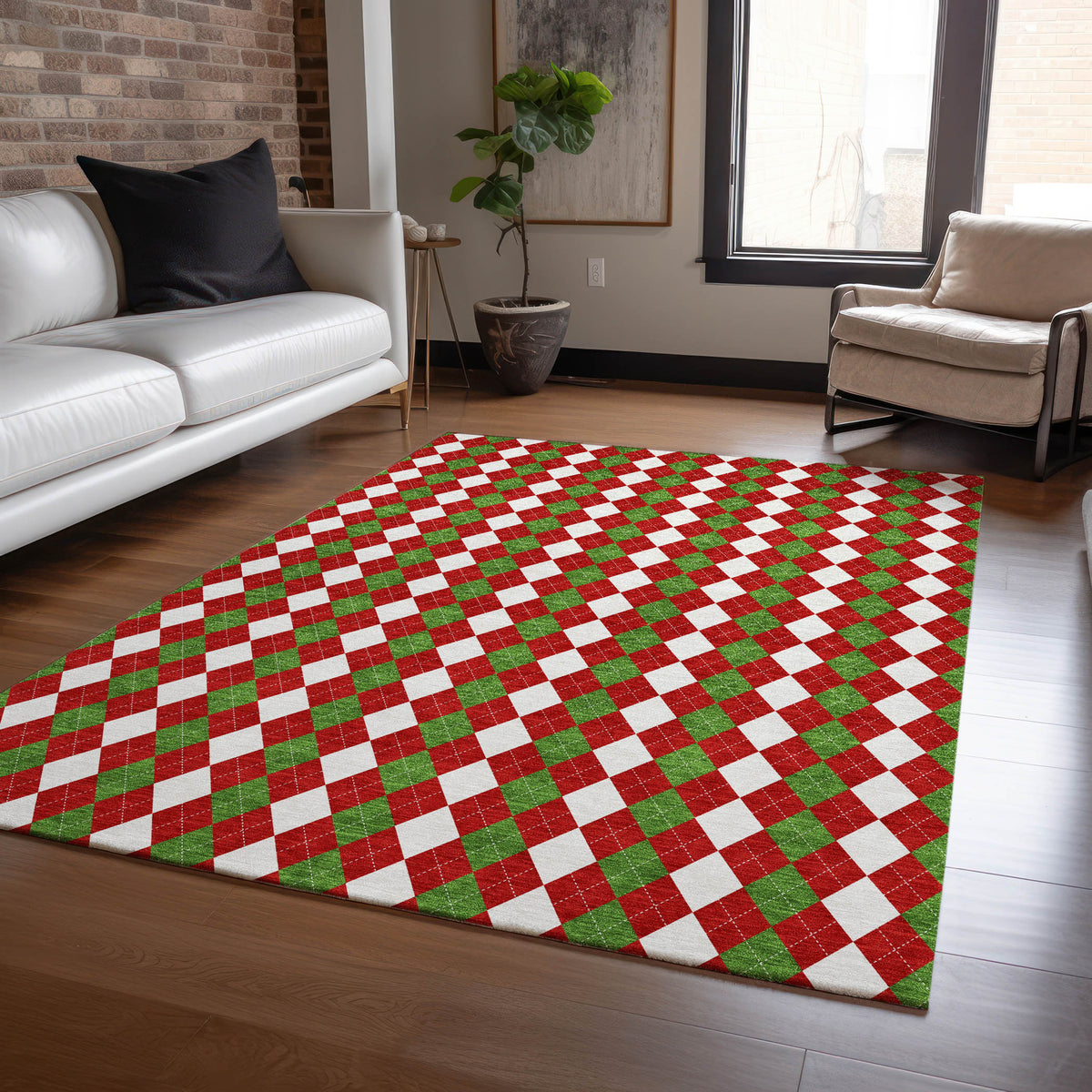 addison chantille acn1812 red rug