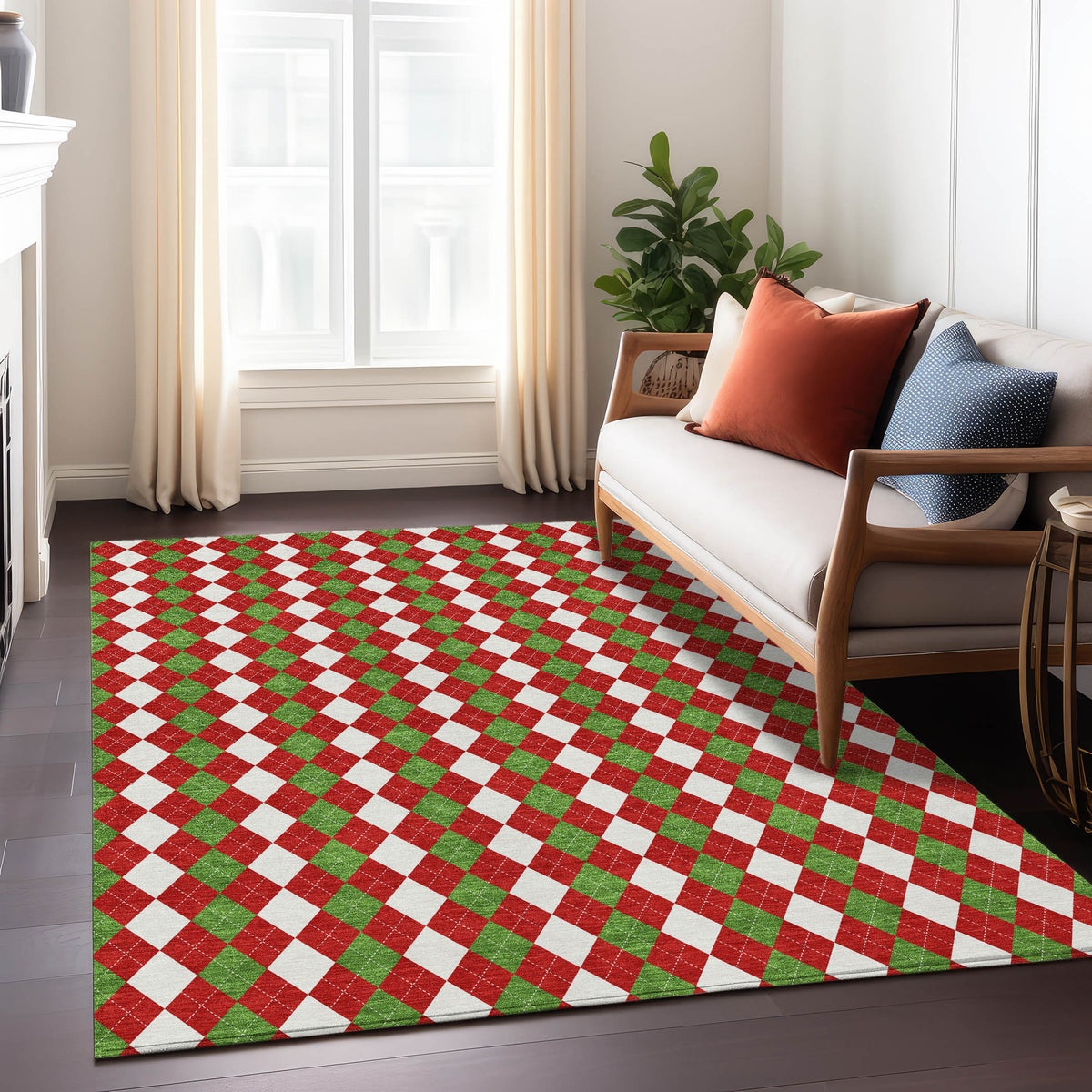 addison chantille acn1812 red rug