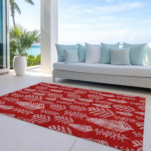 addison chantille acn1813 red rug