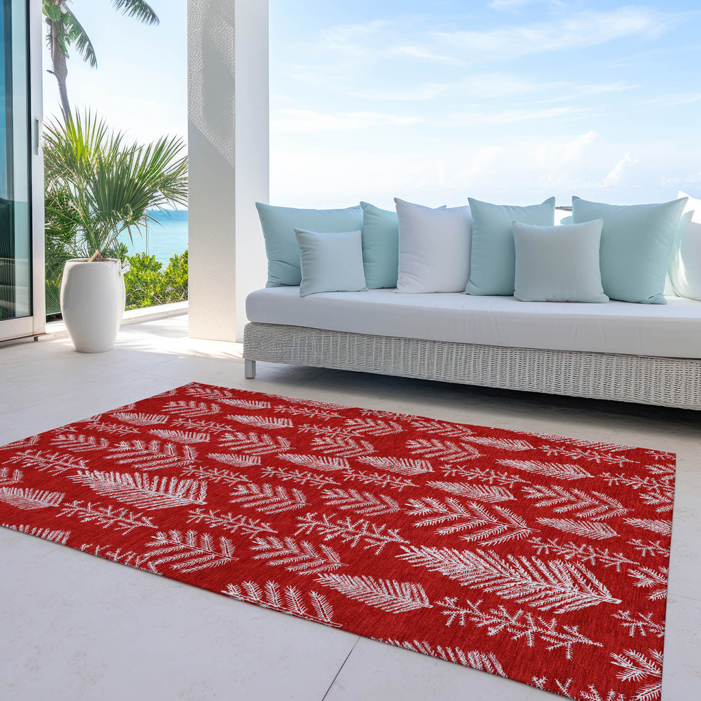 addison chantille acn1813 red rug