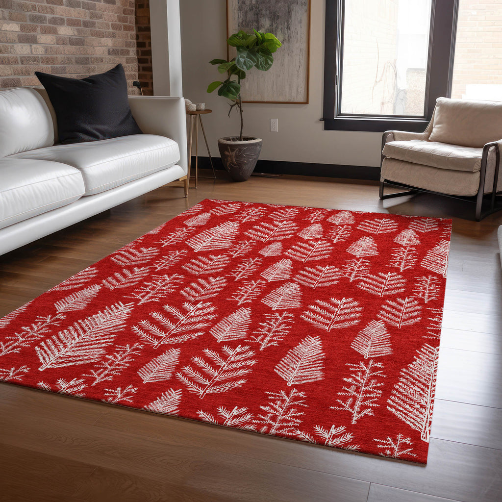 addison chantille acn1813 red rug