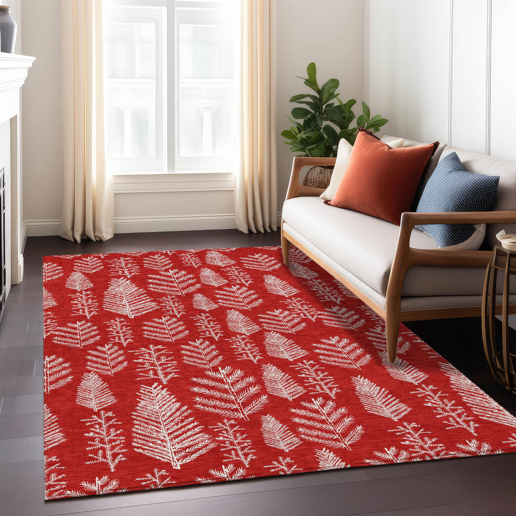 addison chantille acn1813 red rug