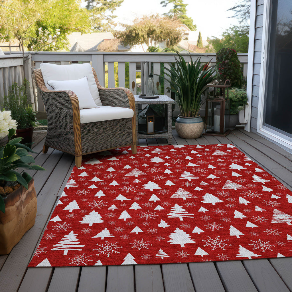 addison chantille acn1815 red rug