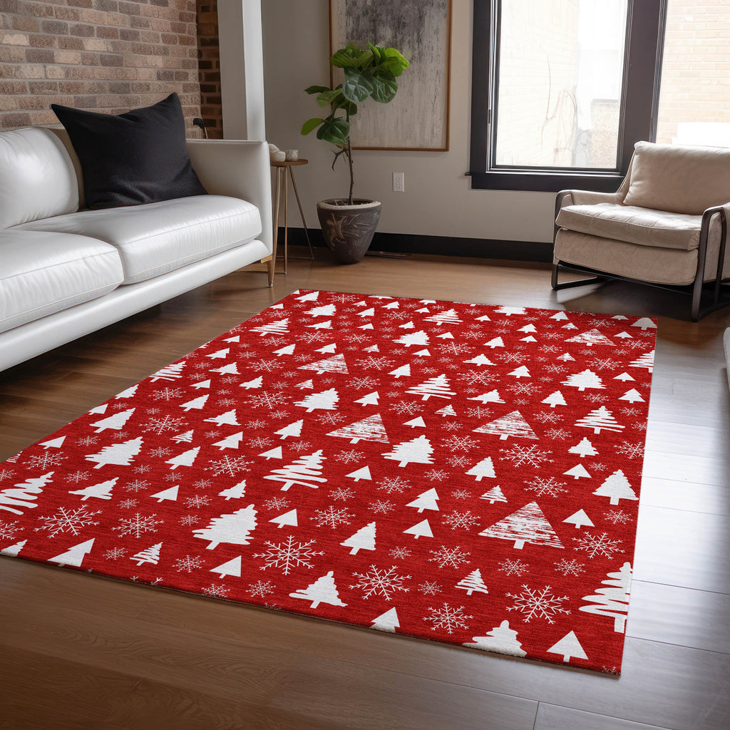 addison chantille acn1815 red rug
