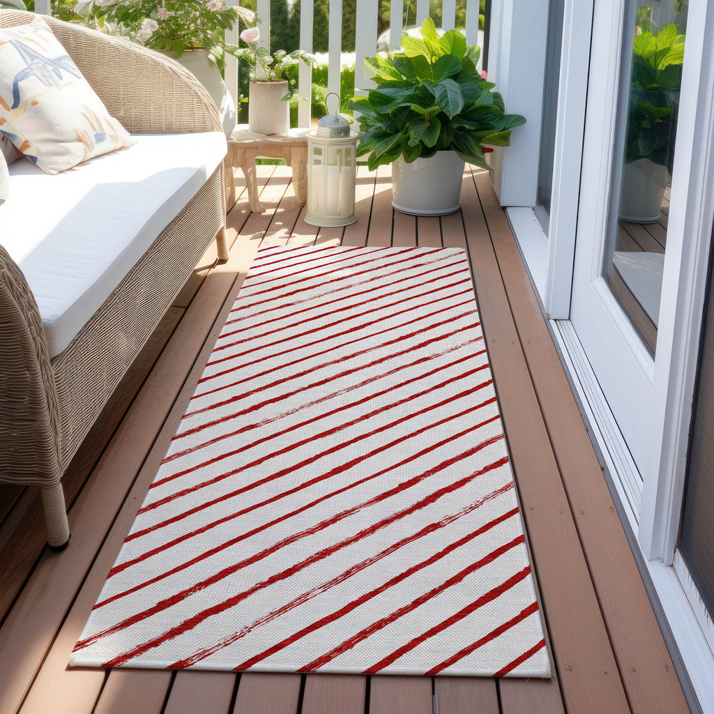 addison chantille acn1819 red rug