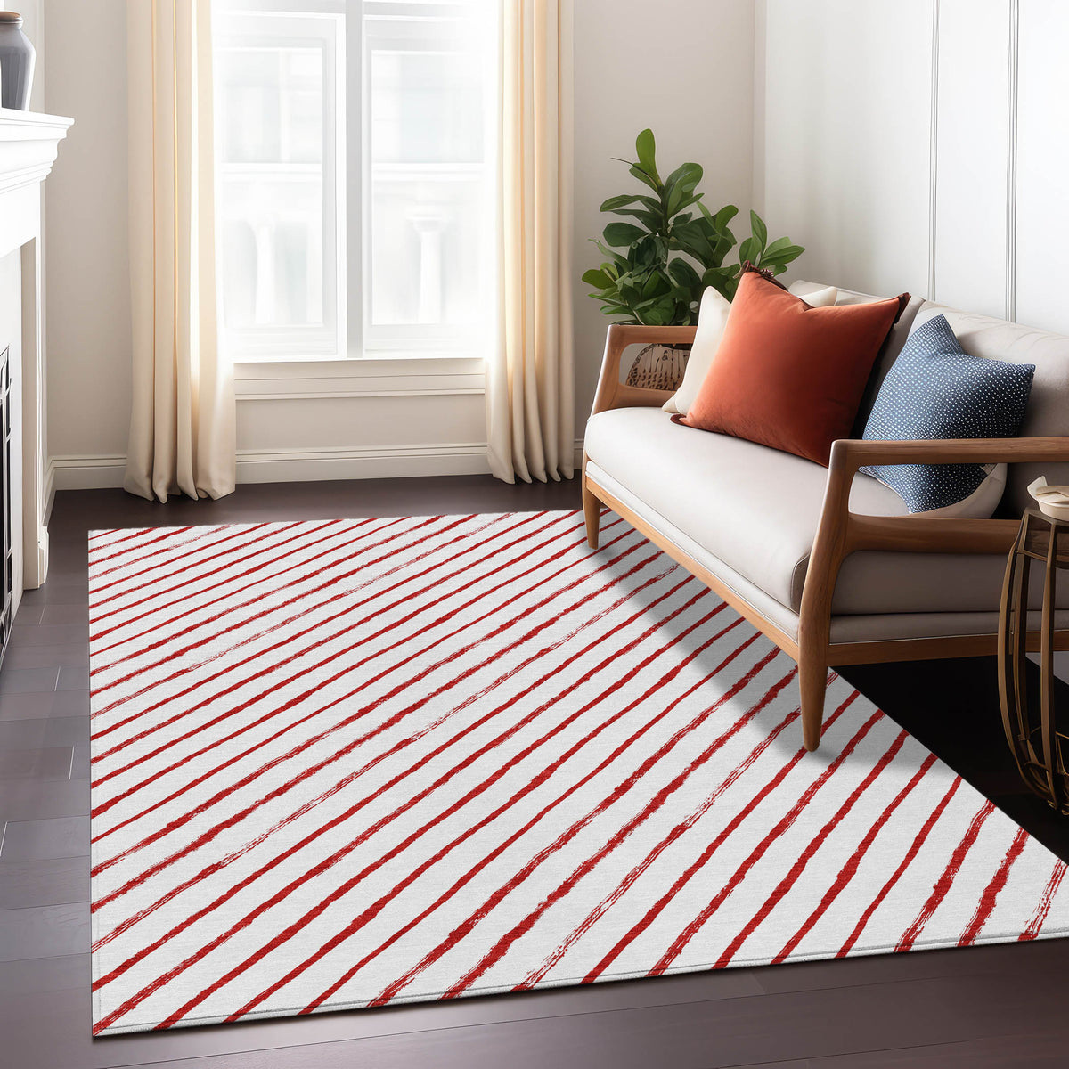 addison chantille acn1819 red rug