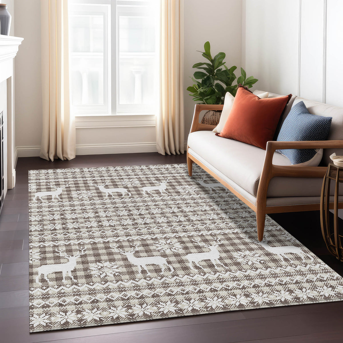 addison chantille acn1820 brown rug