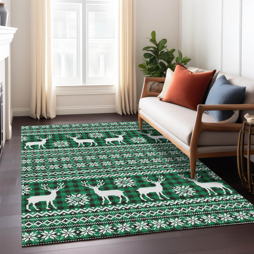 addison chantille acn1820 green rug