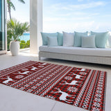 addison chantille acn1820 red rug