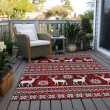 addison chantille acn1820 red rug