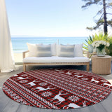 addison chantille acn1820 red rug
