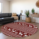 addison chantille acn1820 red rug