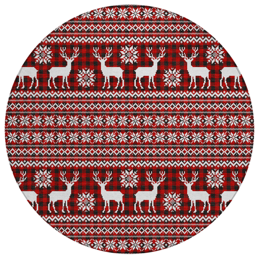 addison chantille acn1820 red rug
