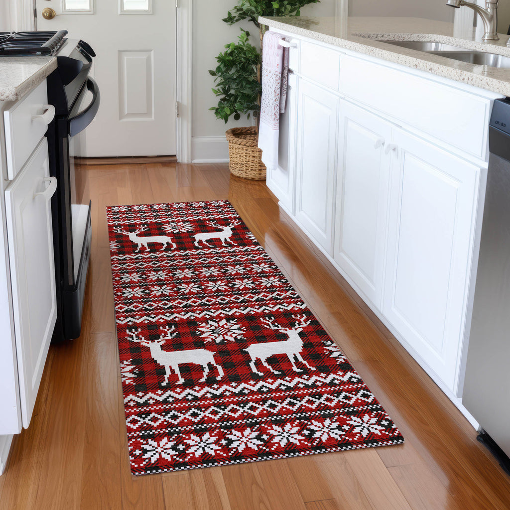 addison chantille acn1820 red rug