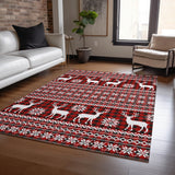 addison chantille acn1820 red rug