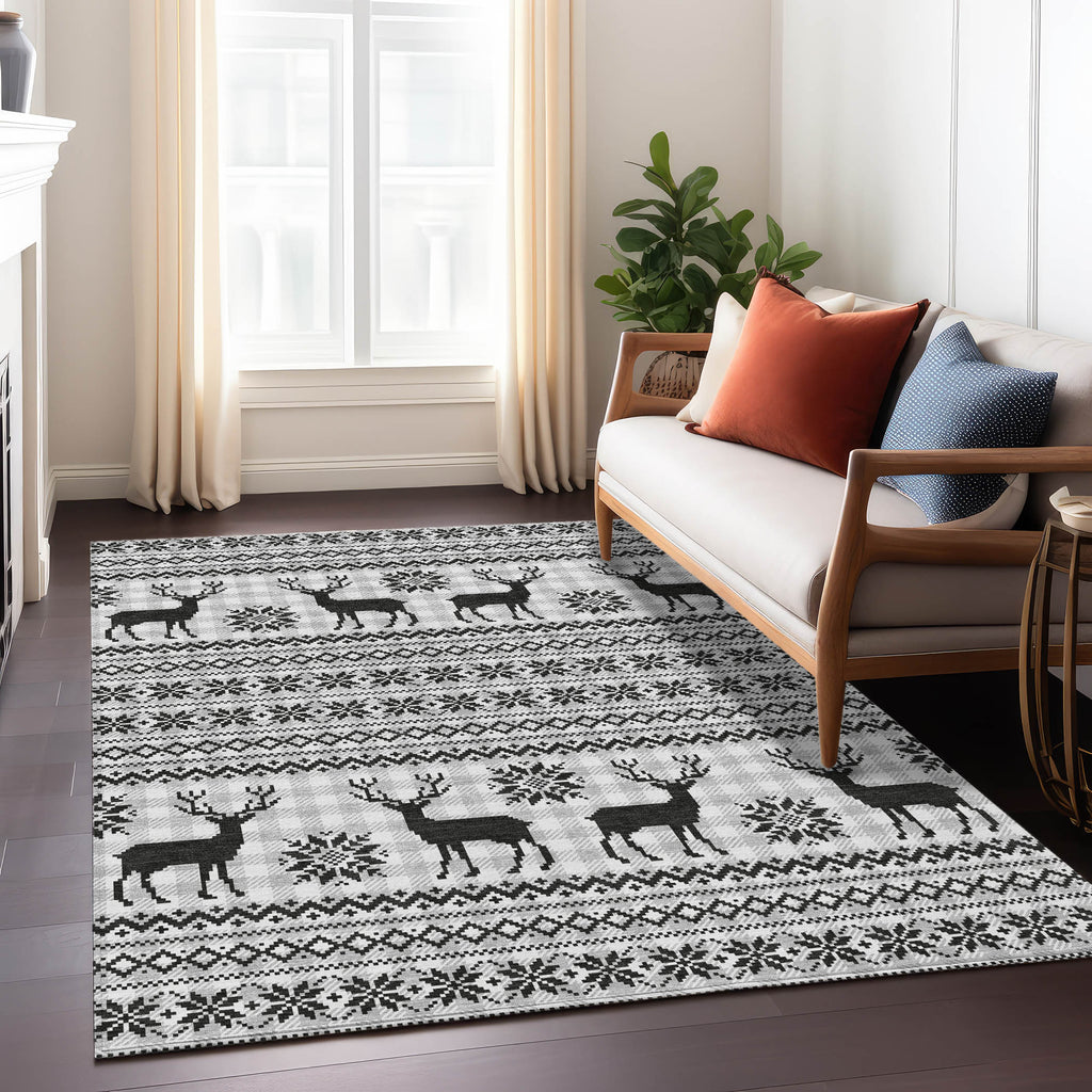 addison chantille acn1820 silver rug