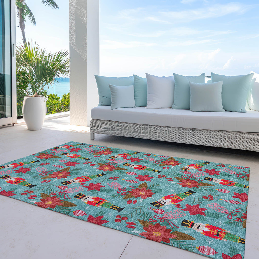 addison chantille acn1822 teal rug