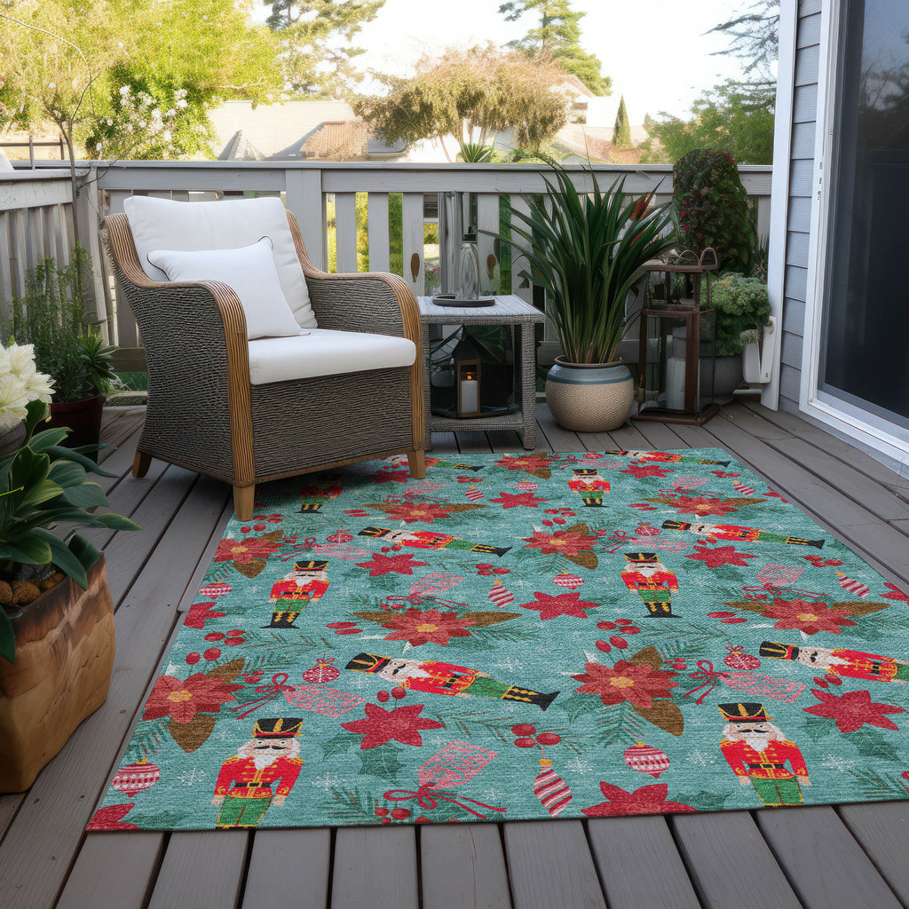 addison chantille acn1822 teal rug