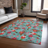 addison chantille acn1822 teal rug