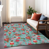 addison chantille acn1822 teal rug