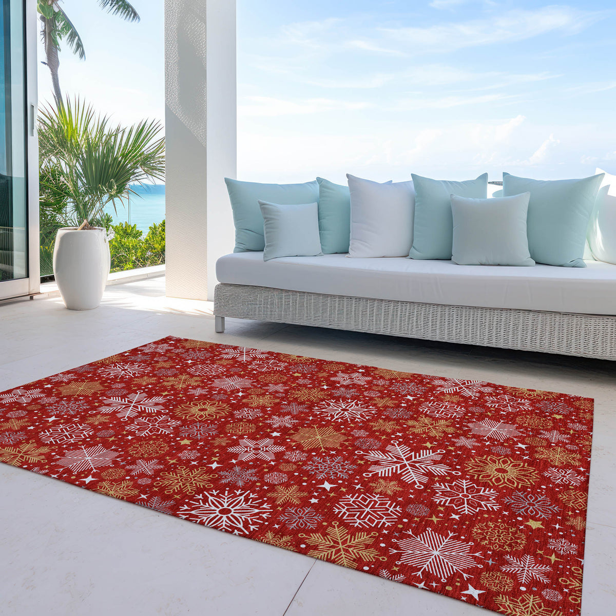 addison chantille acn1823 red rug