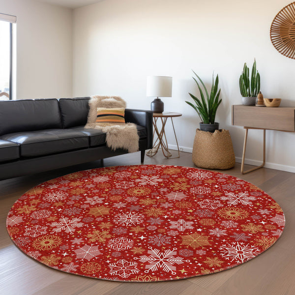 addison chantille acn1823 red rug