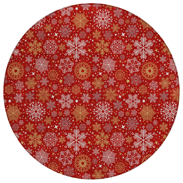 addison chantille acn1823 red rug